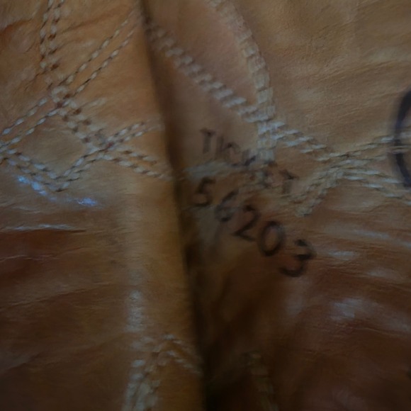 Nocona Red Rust Brown Leather Western Cowboy Boots 4711 Mens 10D Great Condition - Picture 15 of 15